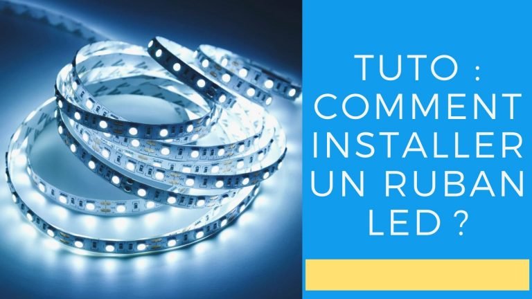 Tuto : comment installer un ruban LED
