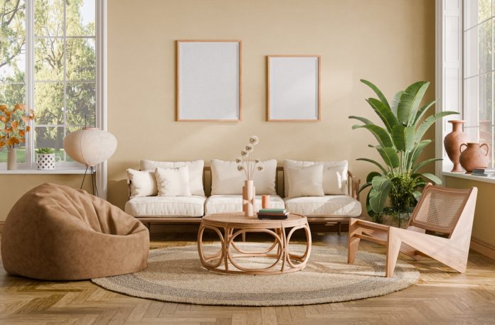 Contemporary,Interior,Design,Of,The,Living,Room,In,Soft,Neutral